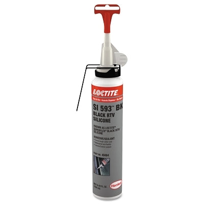 Superflex RTV, Silicone Adhesive Sealant, 6.42 oz Power Can, Black