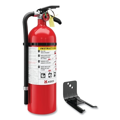 Pro Multi-Purpose Fire Extinguisher, ABC Fire Type, 5 lb Capacity, Includes Wall Hanger