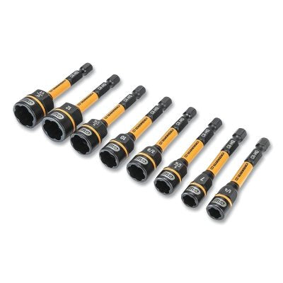Bolt Biter 8 Piece Nut Extractor and Driver Set, Chrome-Molybdenum