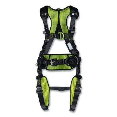H700 Full Body Harness, Back/Front/Side D-Rings, Small/Medium, QC Chest Buckle/Tongue Leg Buckles, CC1