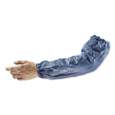 CPP Sleeves, 18 in Long, 8 mil, Elastic Band Closure, One Size, Clear