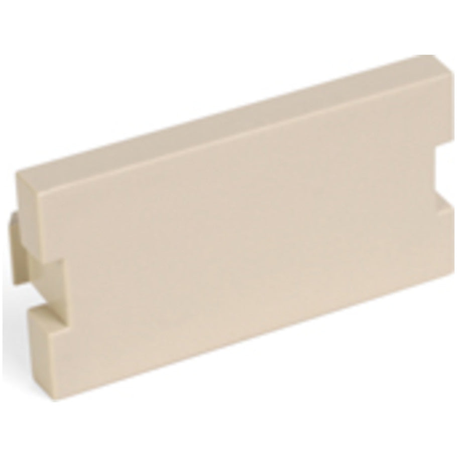 Multimedia Outlet System (MOS) Module, Blank, Ivory