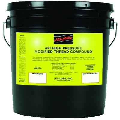 API-Modified High Pressure Thread Compound, 2 gal, Pail, Metallic