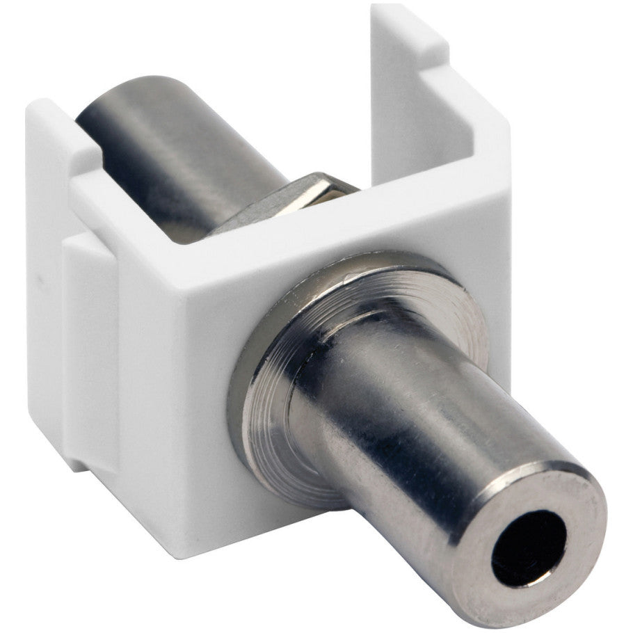 iStation  3.5mm Pass-Thru, F/F Coupler, White