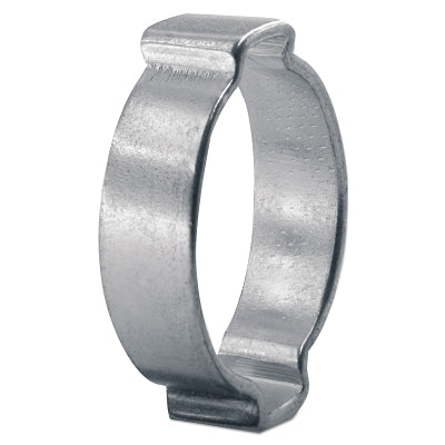 2-Ear Zinc-Plated Hose Clamp, 3/8 in OD, 0.319 in-0.433 in dia, 0.276 in W