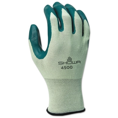Nitri-Flex Lite Nitrile Coated Gloves, Size 7, Green