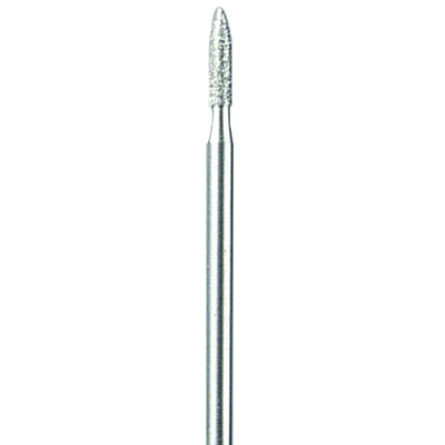 Diamond Wheel Point, 3/32 in Shank, 3/32 in Tip, 35000 RPM