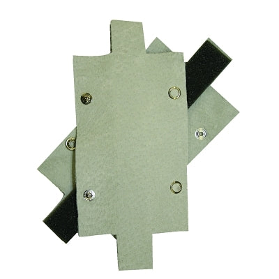 Leather Sweatband, Cowhide, Tan, Used with Headgear