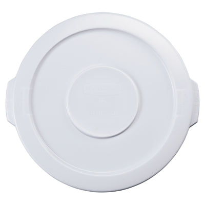 BRUTE Round Container Lid, for 2632 32-gal Waste Containers, 22-1/4 in dia, Red