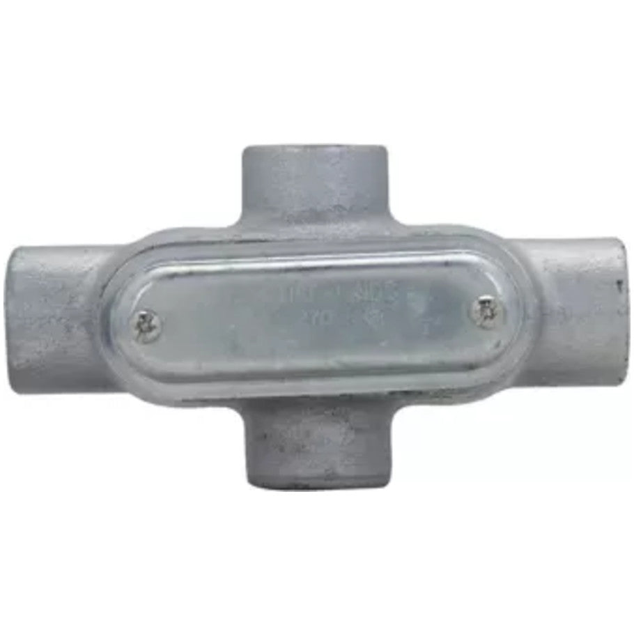 NPT Form 7 Type X Conduit Outlet Body with Cover/ Gasket, 1 in.