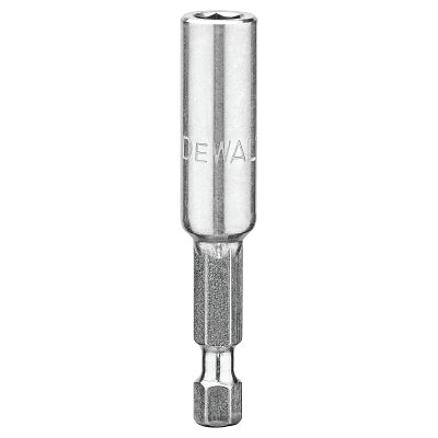 Magnetic Bit Tip Holders, 1/4 in Hex Drive, 2 in