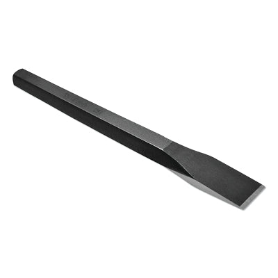 Extra Long Cold Chisels, 9 in Long, 1/2 in Cut, 12 per box