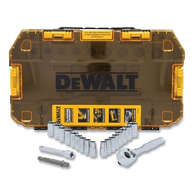 TOUGHSERIES TOUGH BOX Mechanics Tool Set, 20 Pc, 1/4 in Drive