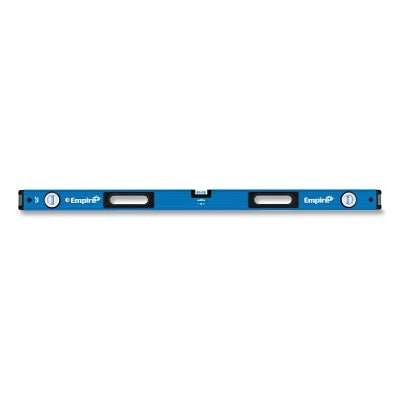 True Blue Non-Magnetic Box Levels, 48 in, 3 Vials, Aluminum