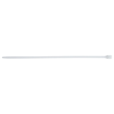 Heavy-Duty Cable Ties w/DbleLock, 120lb Tensile Strength, 12", Natural,100/Bag