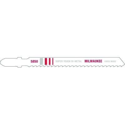 T-Shank Jig Saw Blades, 4 in, 8 TPI, Milled & Set, Bi-Metal