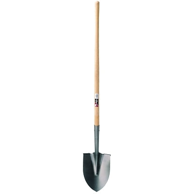 Eagle Shovel, 11 in x 8-1/4 in Round Point Blade, 46 in White Ash Handle