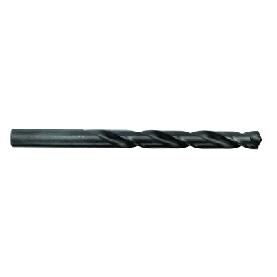 Heavy Duty Black Oxide High Speed Steel Jobber Length Drill Bit, 9/32", Bulk