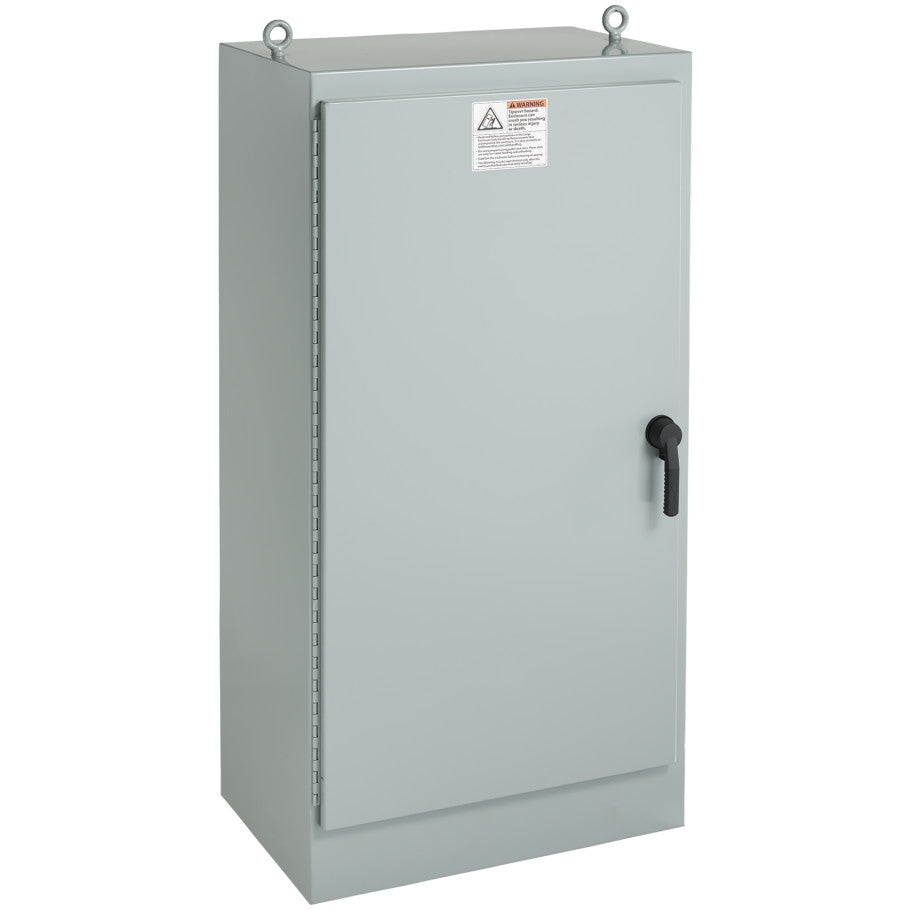 Free Stand Enclosure, Industrial Enclosure, Steel, 72.06 in. H, 31.06 in. W, 24.06 in. D