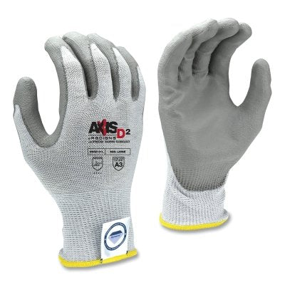 Axis D2 Dyneema Cut Protection Gloves, X-Large, Gray