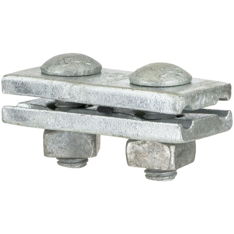 Bolted Guy Clamp, Steel, 3-3/8 in.