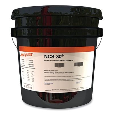 NCS-30 Oilfield Nonmetallic Thread Compound, 1 gal, Pail, Light Brown