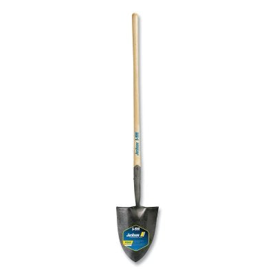 J-450 Series PONY Shovel, 8.75 in W x 11 in L Blade, 41 in L Contoured, White Ash, Forestry Shovel, 6.75 in Lift