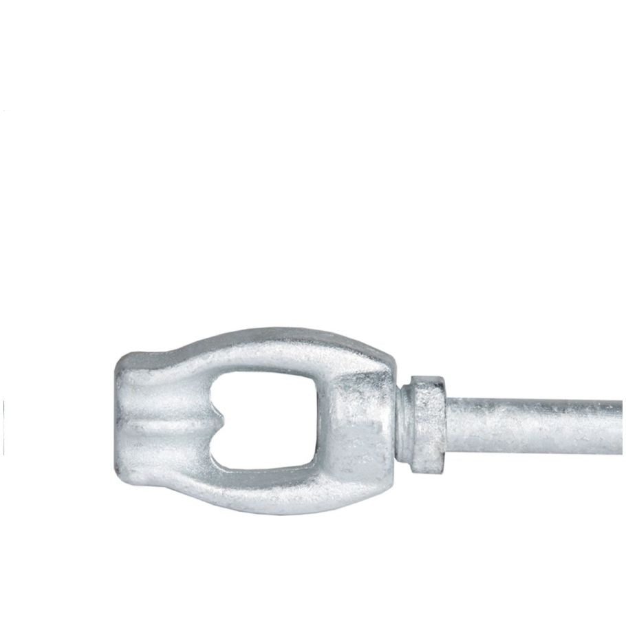 Anchor, Steel, 5/8 in. x 7 Ft., 84 in. L, 0.62 in. Rod, 5/8 in. Thread