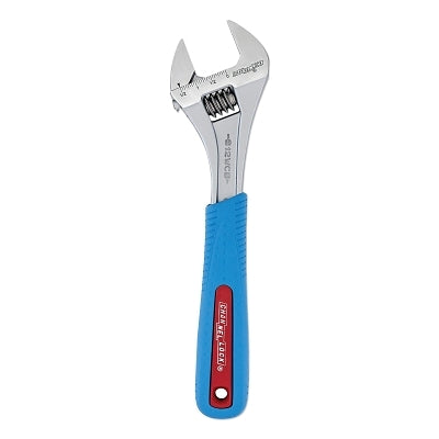 Code Blue Adjustable Wrench, 12 in, 1-1/2 in, Chrome