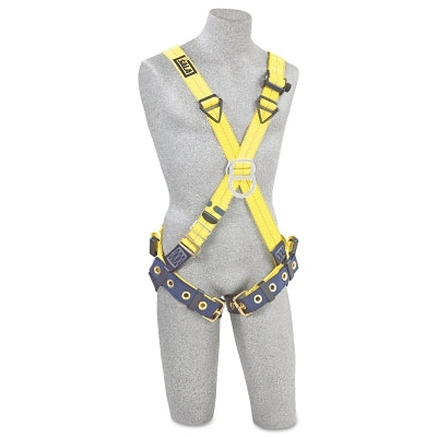 3M 1102950 Delta Cross Over Climbing Harness, Back/Front D-Rings, Universal, Tongue