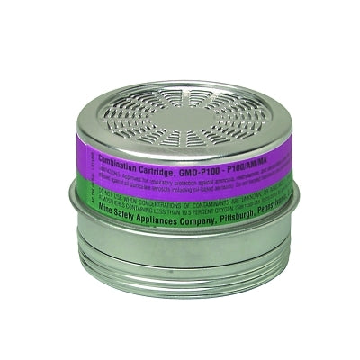 Comfo Respirator Cartridge, AM/MA/Particulates, Comfo Half Mask Respirators, NIOSH Color Code Green/Magenta