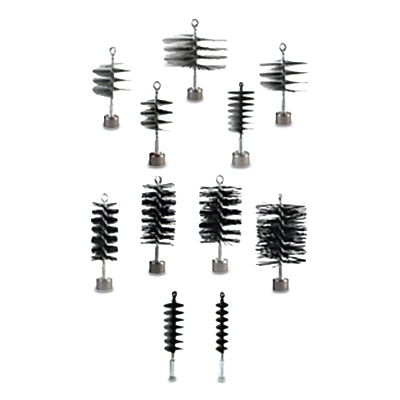 Wire Hog Well Casing & Pipe Cleaning Brush, 4 in dia
