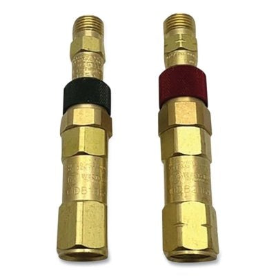 Quick Connect Set, Regulator-to-Hose, Brass, QDB31/QDB32, Fuel Gas/Oxygen