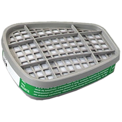 3M 6004 6000 Series Gas /Vapor Cartridges, Ammonia/Methylamine, Green