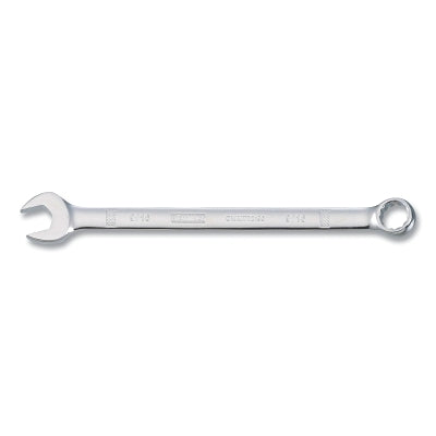Combination Wrench, 9/16 in, 7-5/32 in OAL, 12-point, Full Polish Chrome