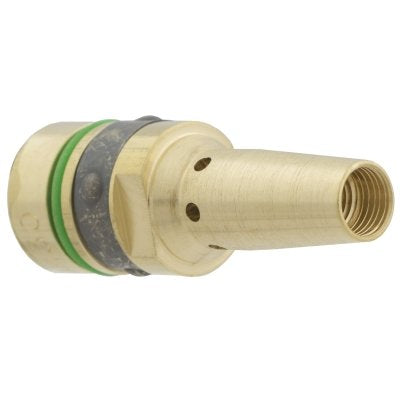 Gas Diffuser, Brass, .13 in dia, Taper Lock