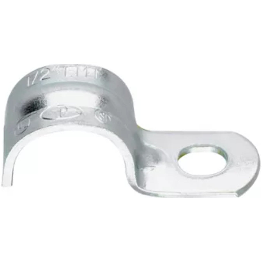 1-Hole Conduit Strap, 1/4 in., Light Gauge