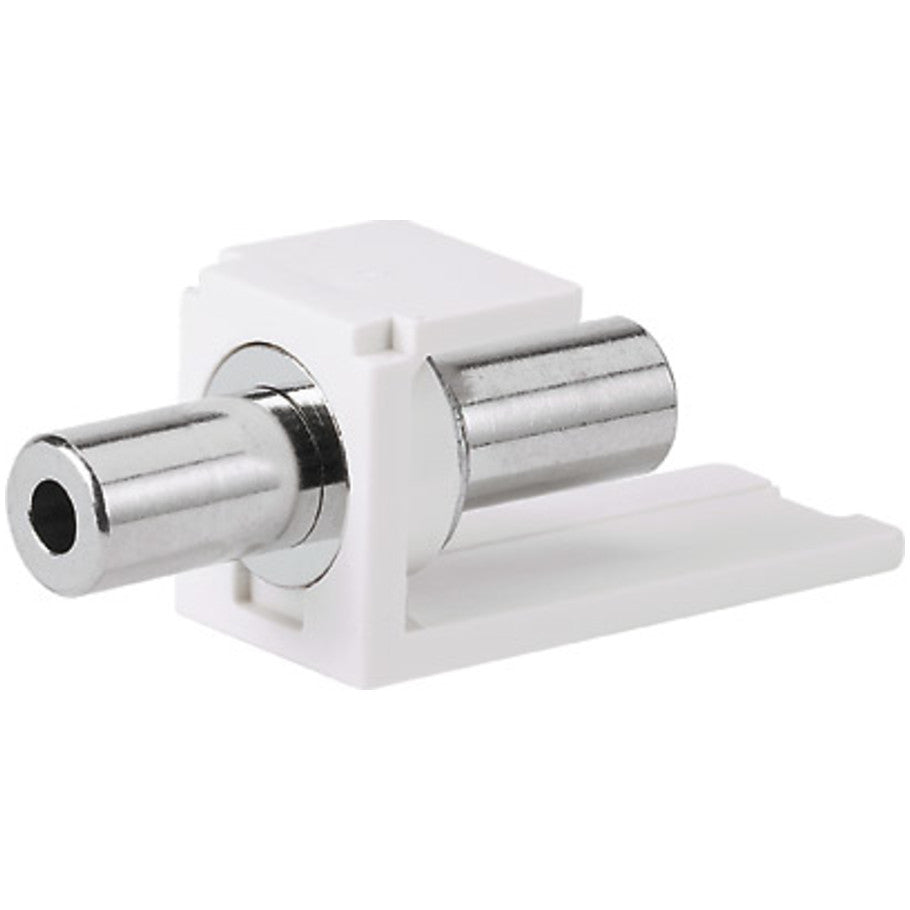 Mini-Com 3.5mm Stereo Coupler Module, Off White