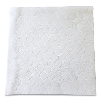 Airlaid Wipers, 17 in L x 14.5 in W, Seconds, 1000 Per Pack, White