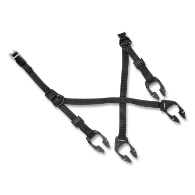 V-Gard Universal Chinstrap, 4-Point, Ratchet, Universal Size, Gray