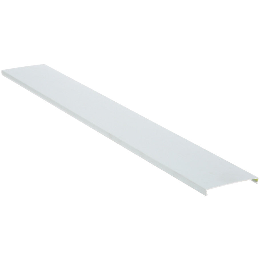 Panduct C4WH6-F Cover with Film, White, PVC, 0.37"x4.25", PK6
