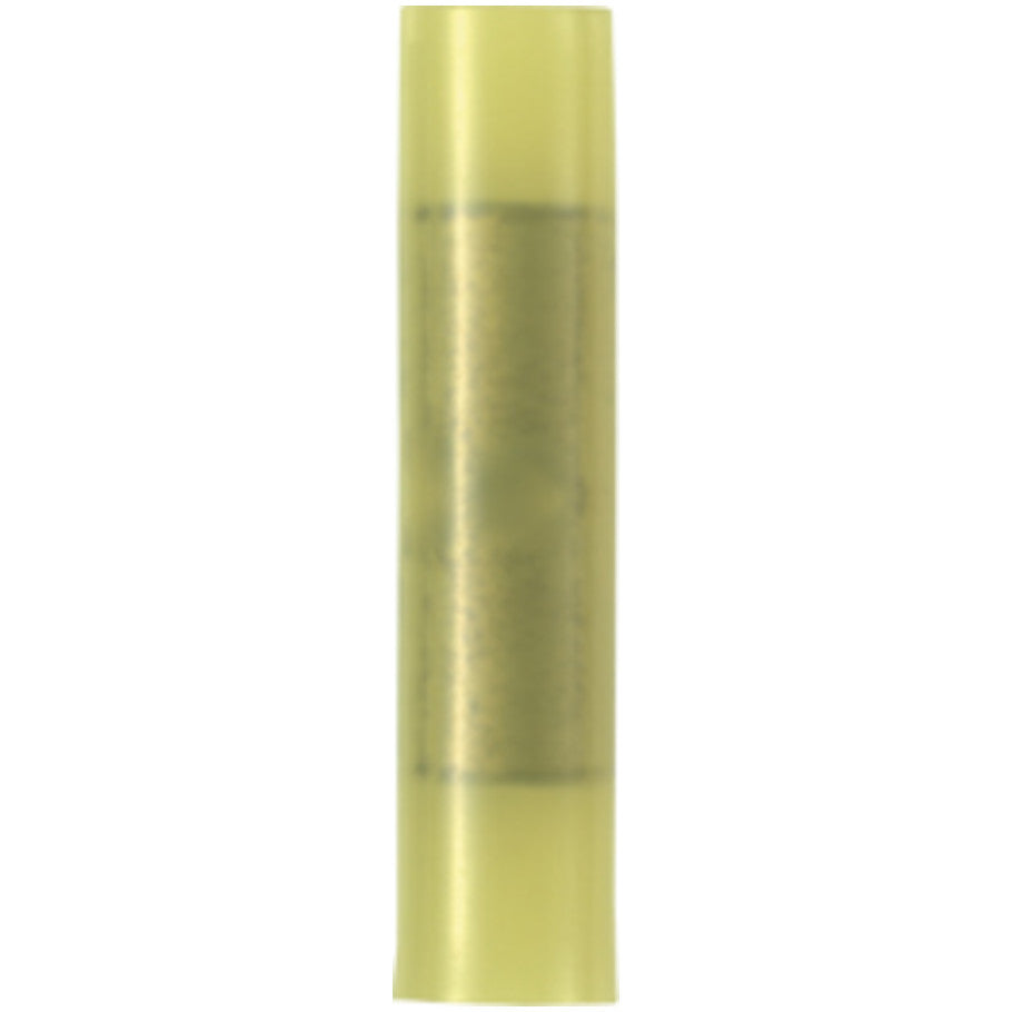Nylon Insulated Butt Splice, 12- 10 AWG, Box of 50, Yellow