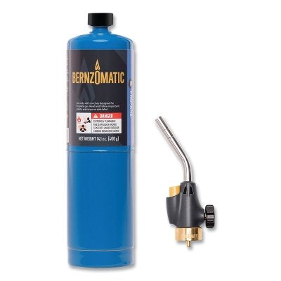 Self-Igniting Torch, WK2301, 14.1 oz Propane Cylinder