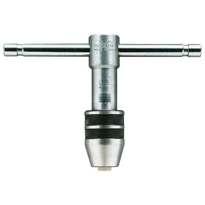 Tap Wrench, 3-3/4 in Length, No. 12 to 1/2 in Tap Size