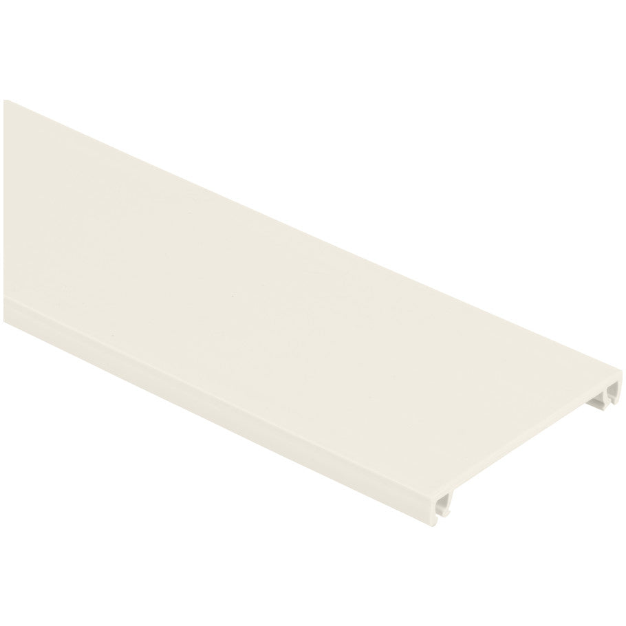 Surface Raceway, T-70 Power Rated Cover, 10 ft, White