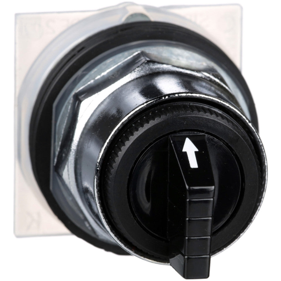 Non-Illuminated 3-Position Selector Switch Spring Return with Knob