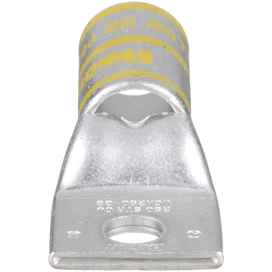 One-Hole Standard Barrel Lug with Inspection Window, 3/8 in., 250 kcmil