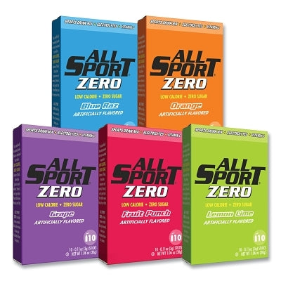 ZERO Drink Mix Powder Sticks , Assorted Flavors, 150 EA/CA