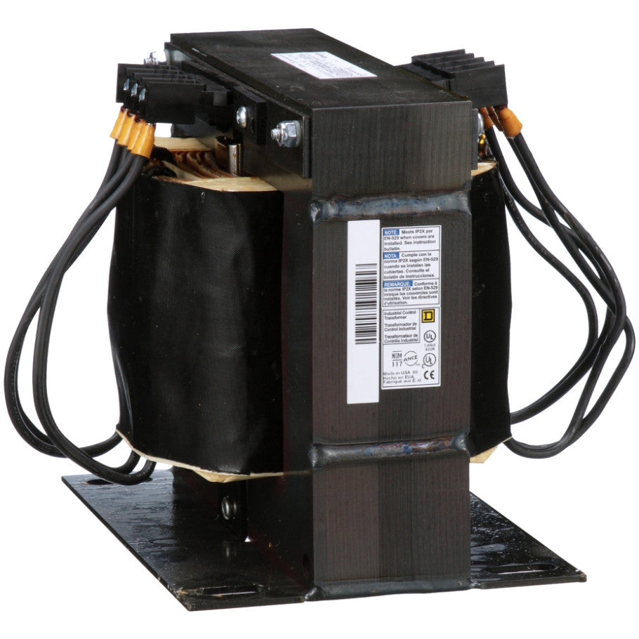 Type T Industrial Control Transformer, 1-Phase, 240x480V Primary, 120/240V Secondary, 3000VA