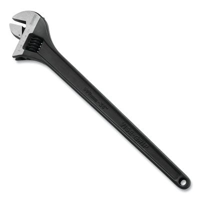 Adjustable Wrench, 24 in OAL, 2.8 in Max Opening, Black Oxide